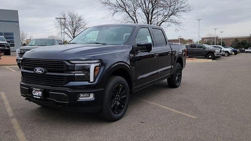 Antimatter Blue Metallic 2026 Ford F-150 Platinum