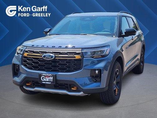 Vapor Blue Metallic 2026 Ford Explorer Tremor