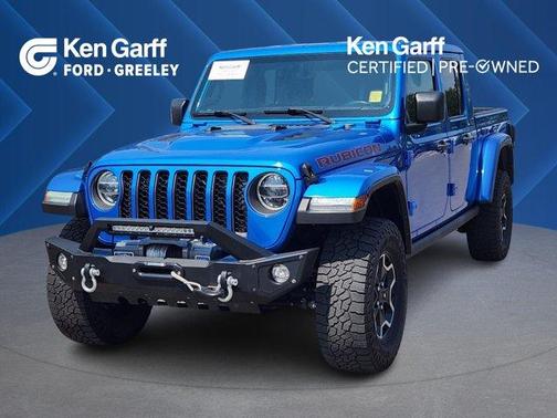 Hydro Blue Pearlcoat 2022 Jeep Gladiator Rubicon