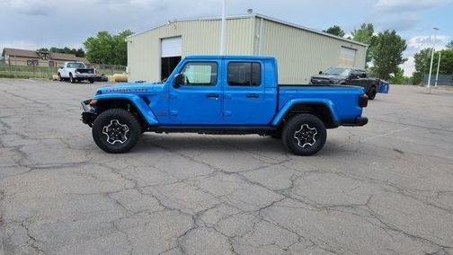 Hydro Blue Pearlcoat 2022 Jeep Gladiator Rubicon