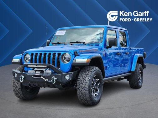 Hydro Blue Pearlcoat 2022 Jeep Gladiator Rubicon