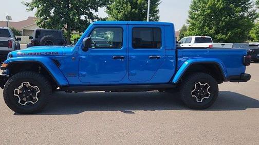 Hydro Blue Pearlcoat 2022 Jeep Gladiator Rubicon