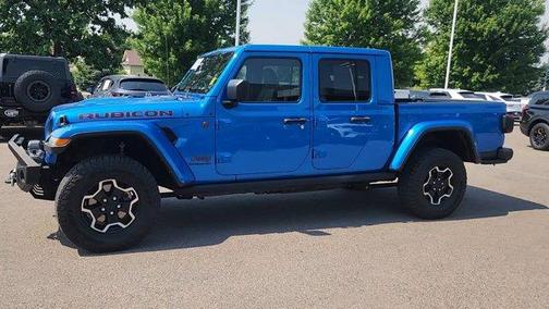 Hydro Blue Pearlcoat 2022 Jeep Gladiator Rubicon
