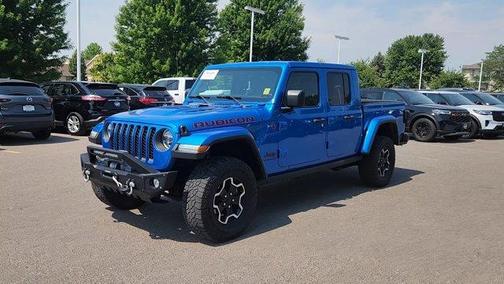 Hydro Blue Pearlcoat 2022 Jeep Gladiator Rubicon