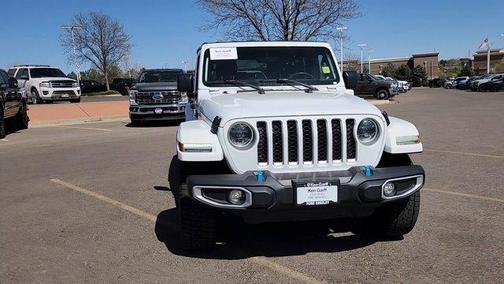 Bright White Clearcoat 2023 Jeep Wrangler 4xe Sahara