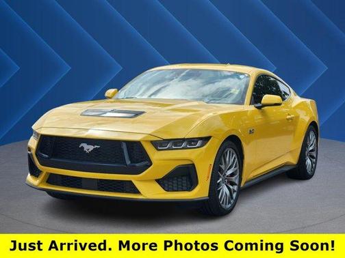 Yellow 2024 Ford Mustang GT Premium