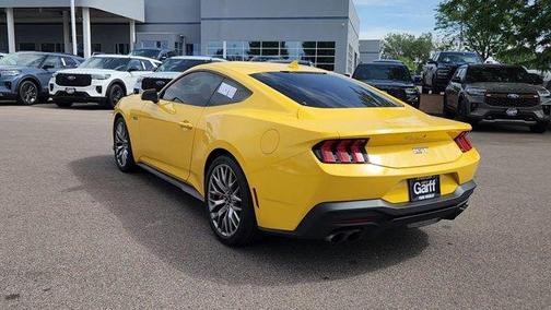 Yellow 2024 Ford Mustang GT Premium
