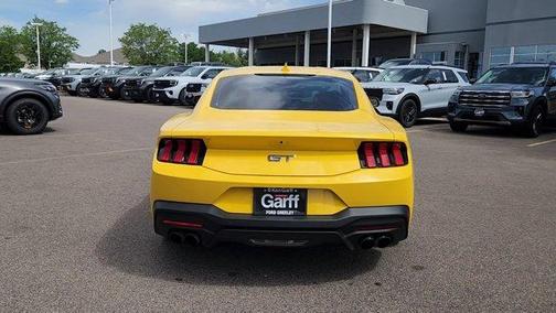 Yellow 2024 Ford Mustang GT Premium