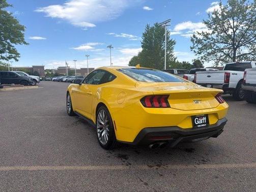 Yellow 2024 Ford Mustang GT Premium