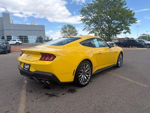 Yellow 2024 Ford Mustang GT Premium