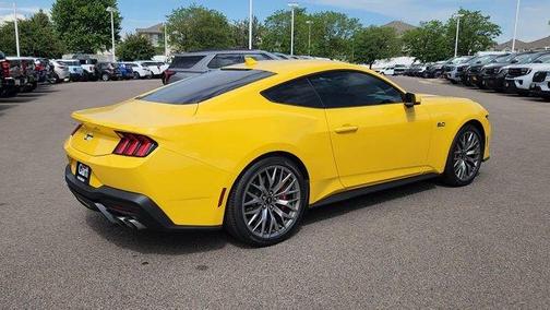 Yellow 2024 Ford Mustang GT Premium