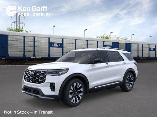 Star White 2026 Ford Explorer Platinum