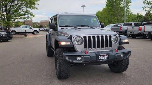 Billet Silver Metallic Clearcoat 2019 Jeep Wrangler Unlimited Rubicon