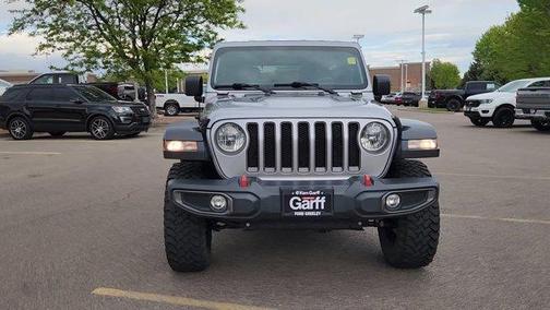 Billet Silver Metallic Clearcoat 2019 Jeep Wrangler Unlimited Rubicon