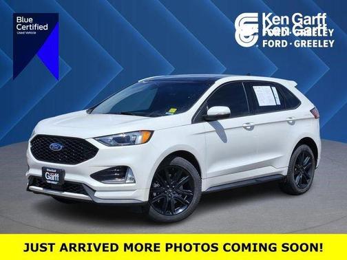 Star White 2020 Ford Edge ST Line