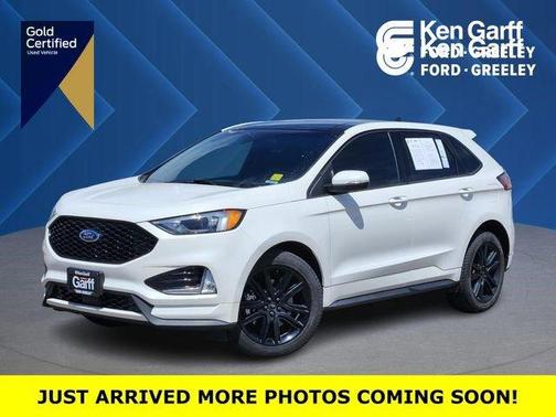 Star White 2020 Ford Edge ST Line