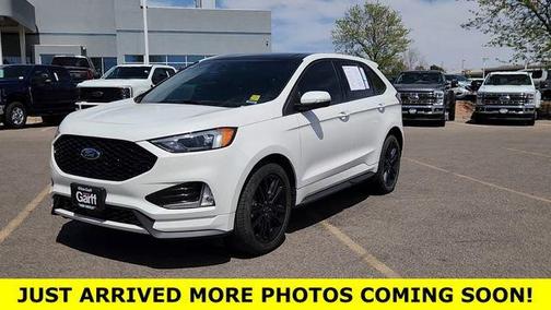 Star White 2020 Ford Edge ST Line
