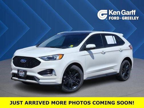 Star White 2020 Ford Edge ST Line