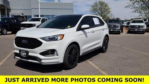 Star White 2020 Ford Edge ST Line