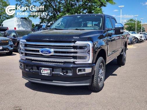 Agate Black Metallic 2026 Ford F-350 Platinum