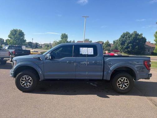 Azure Gray Metallic 2023 Ford F-150 Raptor