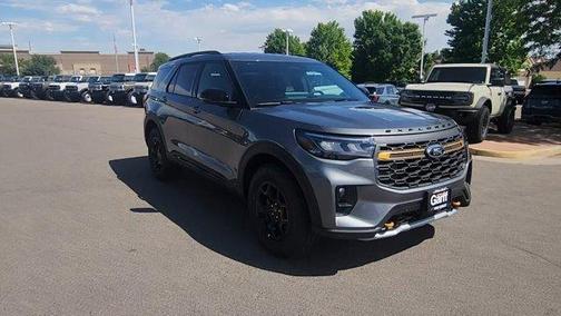 Carbonized Gray Metallic 2026 Ford Explorer Tremor