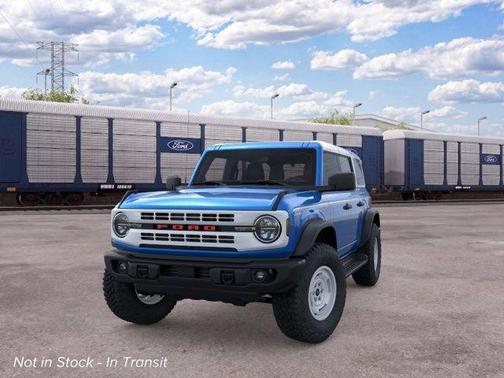 Velocity Blue Metallic 2026 Ford Bronco Heritage Edition
