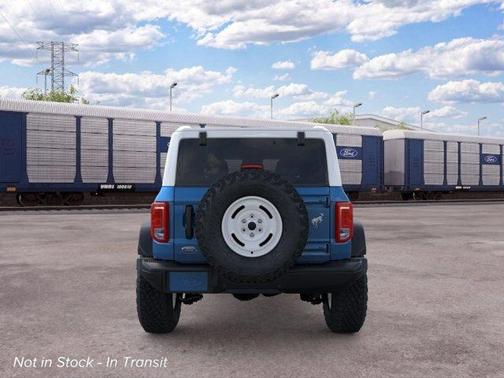 Velocity Blue Metallic 2026 Ford Bronco Heritage Edition