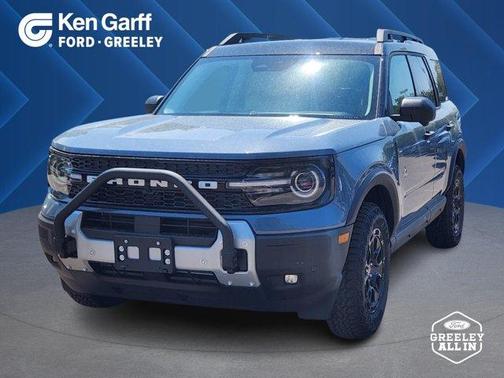Azure Gray Metallic 2026 Ford Bronco Sport Outer Banks