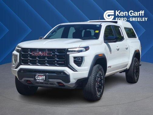 Summit White 2026 GMC Canyon AT4