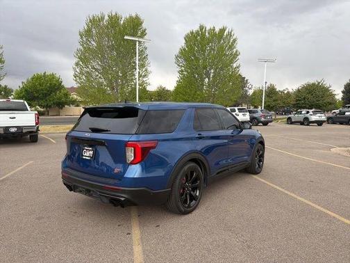 Blue Metallic 2022 Ford Explorer ST