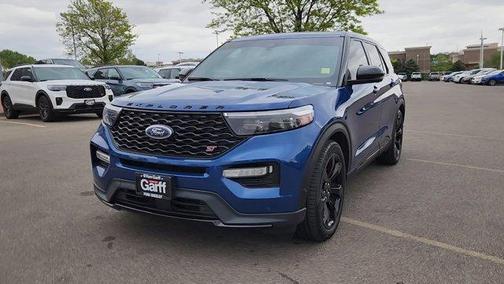 Atlas Blue Metallic 2022 Ford Explorer ST