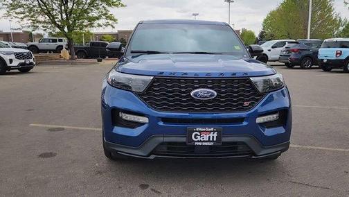 Atlas Blue Metallic 2022 Ford Explorer ST