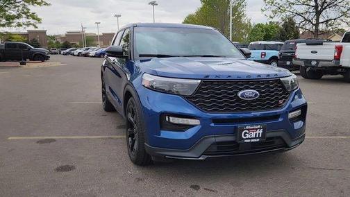 Atlas Blue Metallic 2022 Ford Explorer ST