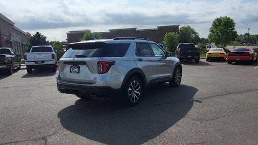 Silver Metallic 2020 Ford Explorer ST