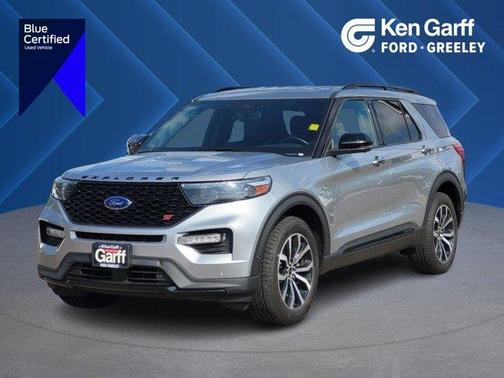 Silver Metallic 2020 Ford Explorer ST