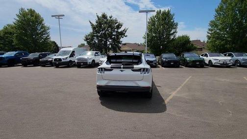 White Metallic 2025 Ford Mustang Mach-E GT