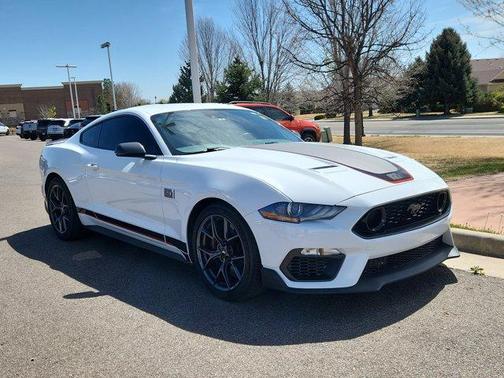 Oxford White 2023 Ford Mustang Mach 1