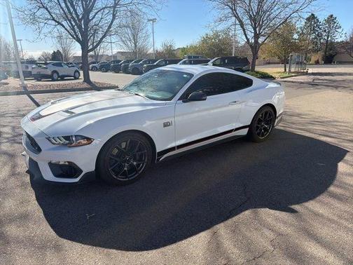 Oxford White 2023 Ford Mustang Mach 1