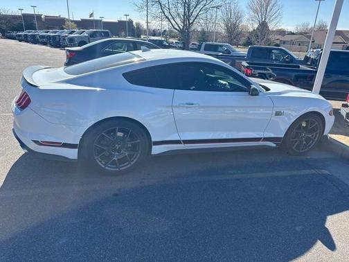Oxford White 2023 Ford Mustang Mach 1