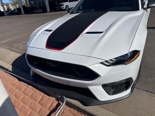 Oxford White 2023 Ford Mustang Mach 1