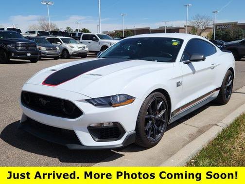 Oxford White 2023 Ford Mustang Mach 1