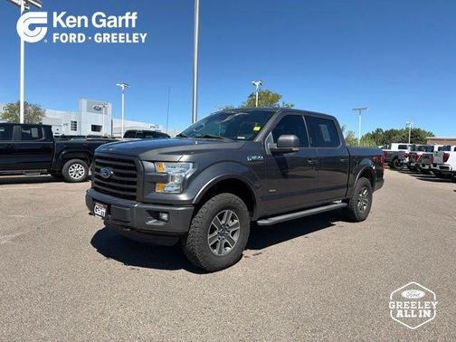 Gray 2016 Ford F-150 XLT