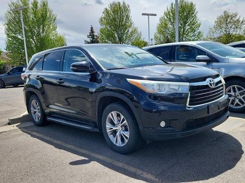 Attitude Black Metallic 2015 Toyota Highlander LE