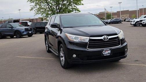 Attitude Black Metallic 2015 Toyota Highlander LE