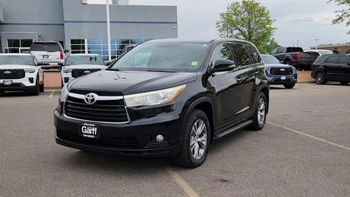 Attitude Black Metallic 2015 Toyota Highlander LE