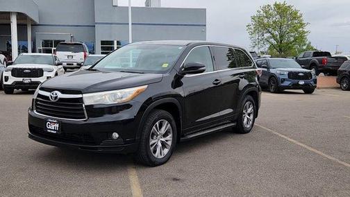 Attitude Black Metallic 2015 Toyota Highlander LE