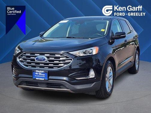 Black 2020 Ford Edge SEL
