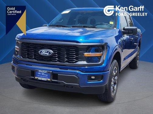 Blue Metallic 2024 Ford F-150 STX