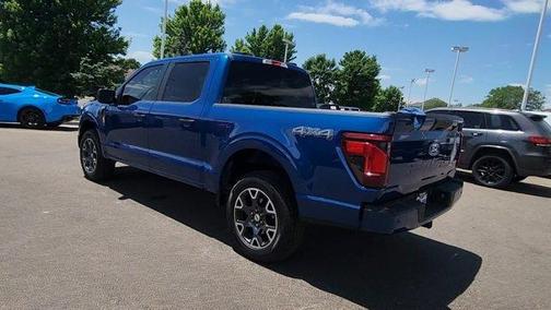Blue Metallic 2024 Ford F-150 STX